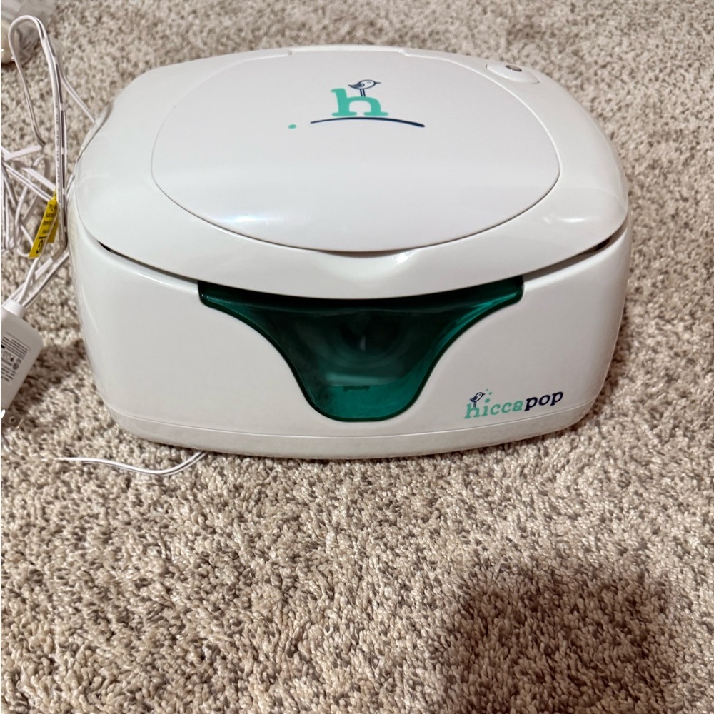 Wipe Warmer with Green Accent